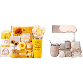 LUNA PARK 8Pzs Regalos de Cumpleaños para Mujeres，kit spa，kit de baño + 6Pzs Regalos de Cumpleaños para Mujeres，kit spa，kit de baño