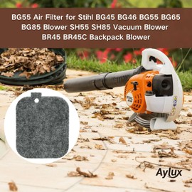 Aylux BG55 - Filtro de aire con filtro de combustible, kit de afinación para soplador Stihl BG45 BG46 BG55 BG65 BG85 SH55 SH85 BR45C sustituye a 4229 120 1800