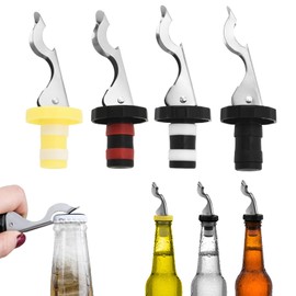 4 Stücke Flaschenverschlüsse Mit Hebel,Flaschenverschluss Bierflaschen,Flaschenverschluss Wein,Bierflaschenverschluss,Weinverschluss,flaschen verschließer Für Bier Wein Champagner Wiederverwendbare