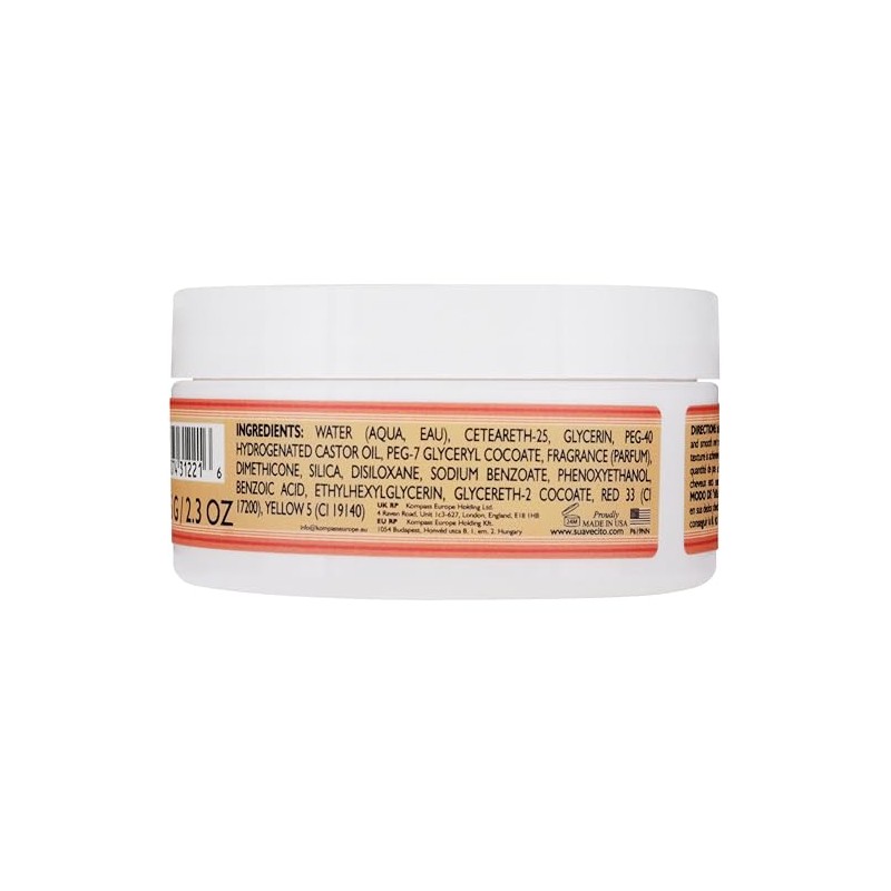 Suavecito Pomade Suavecita Cera para Mujer de Fijacion Media Brillo