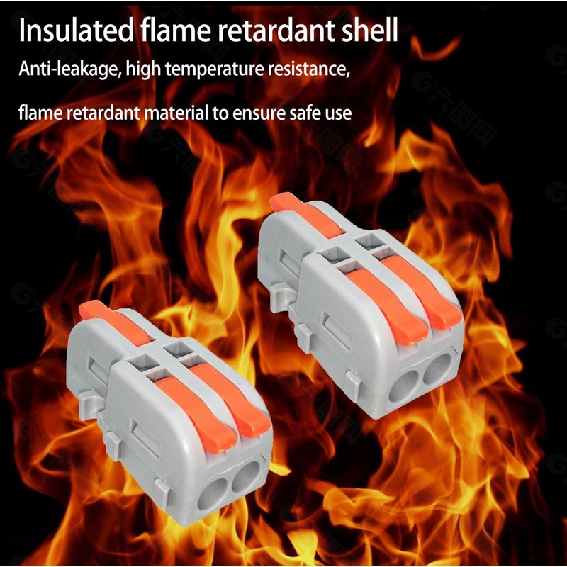 Plug Connector, 1 in 2 Aug Compact Splice Connector with