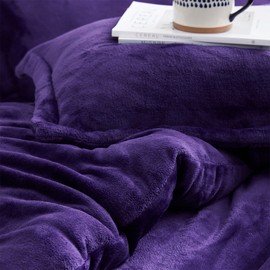 Byourbed Thicker Than Thick - Coma Inducer® King Comforter Set - Standard Plush Filling - Parachute Purple