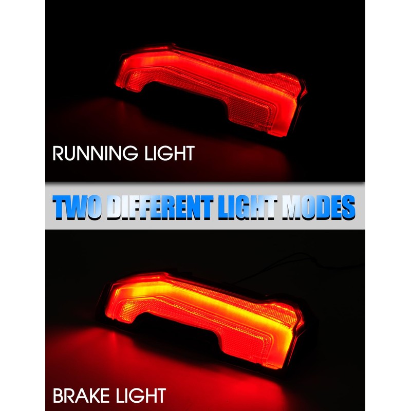 AUPOWER RED LED Taillights for Xpedition XP/ADV 2024+, RED Rear