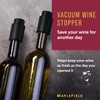 Maplefield Vacuum Wine Stopper - Leak-Proof Bottle Stopper & Preserver