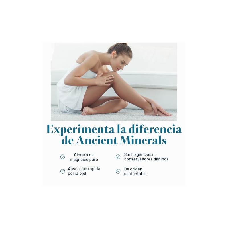 Ancient Minerals Magnesium Oil - 237ml, 8oz by