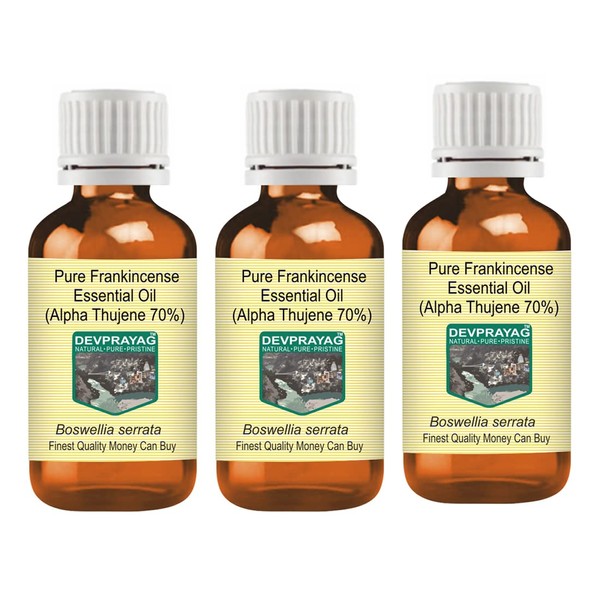 Devprayag Pure Frankincense Essential Oil (Alpha Thujene 70%) Boswellia serrata