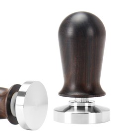 DIBTSA 53 mm Coffee Tamper, 304 Stainless Steel Base Espresso Tamper with 30 lbs Contact Pressure, for 54 mm Coffee Portafilter