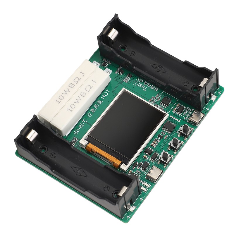 Battery Internal Resistance Tester 1.77 Inch Screen High Accuracy 18650
