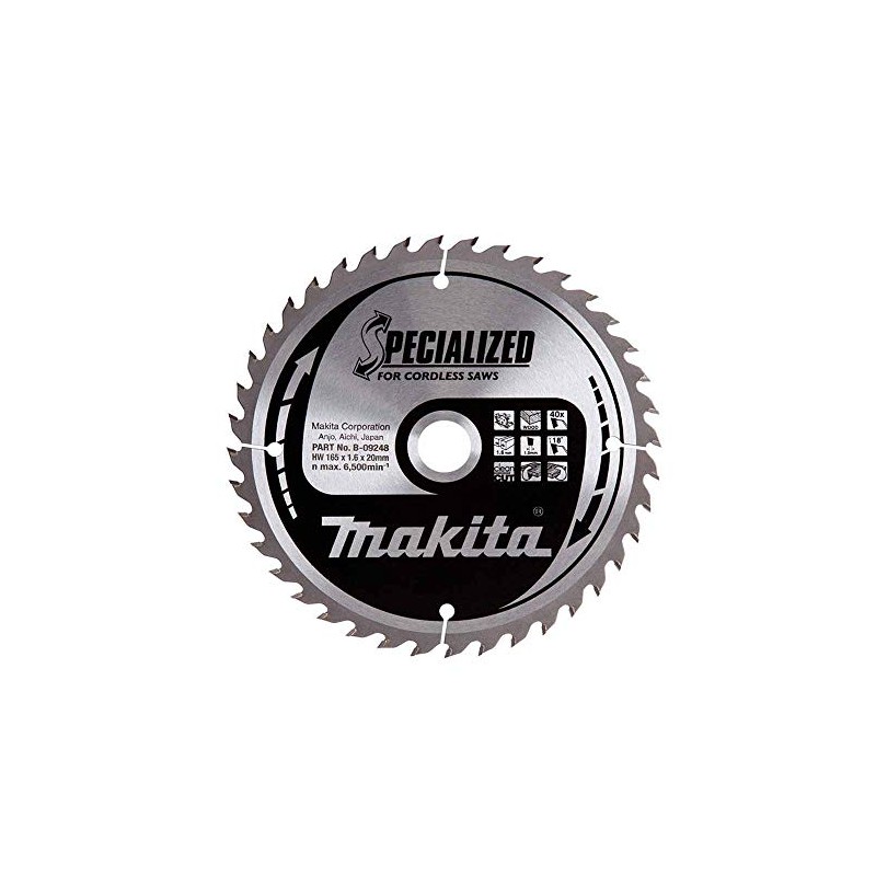 Makita B-09248 Specialized Circular Saw Blade 165mm X 20 x