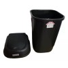 Torosqui Bote De Basura Mediano Con Tapa De Balancin