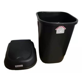 Torosqui Bote De Basura Mediano Con Tapa De Balancin