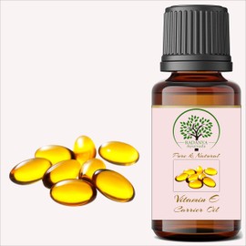 RADANYA Ayurveda RADANYA Ayurveda Vitamin E Carrier Oil 100% Pure & Natural Cold Pressed Carrier Oil