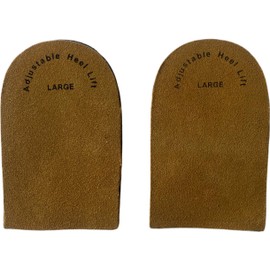 Therapist’s Choice Adjustable Orthopedic Heel Lift for Heel Pain and Leg Length Discrepancies -2 Pack (Large)