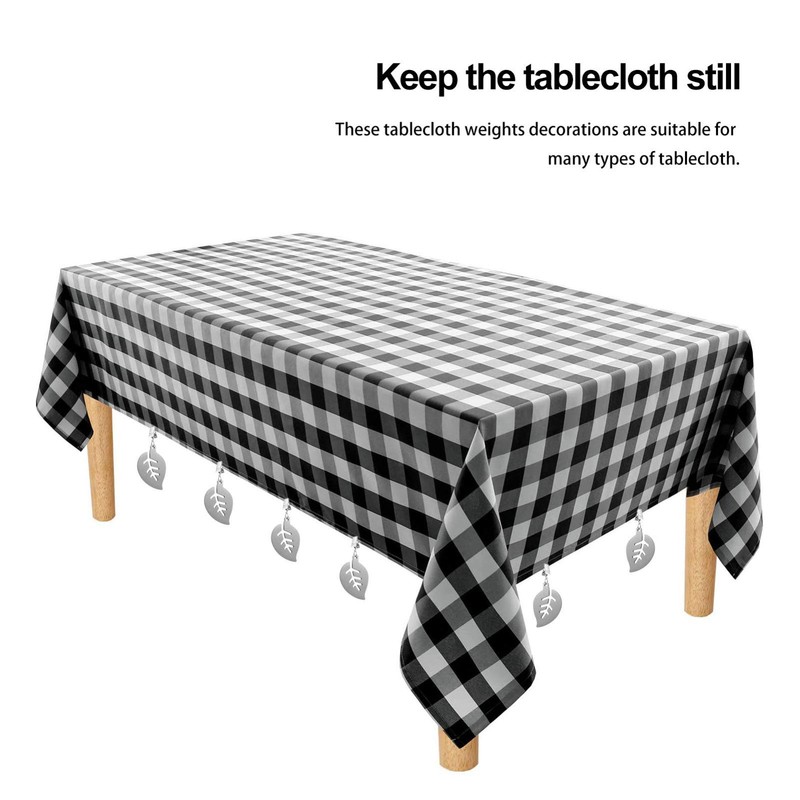 Gadpiparty Stainless Steel Table Cover Weights Outdoor Picnic Table Clips