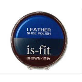 is-fit Oil-based Shoe Cream, Brown, 1.7 fl oz (50 ml)