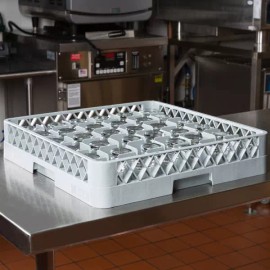 Noble 2 PACK Commercial Dishwasher Dish Washer Machine 36 Cup Glass Rack Automatic