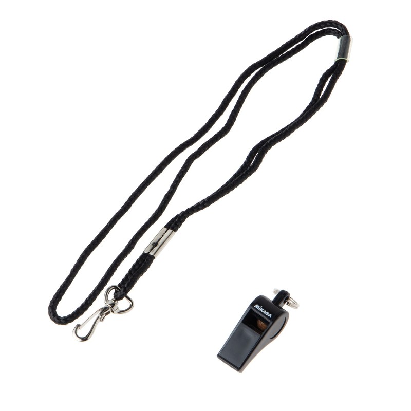 Mikasa Whistle Praecho Whistle, Black, WH-2 BK