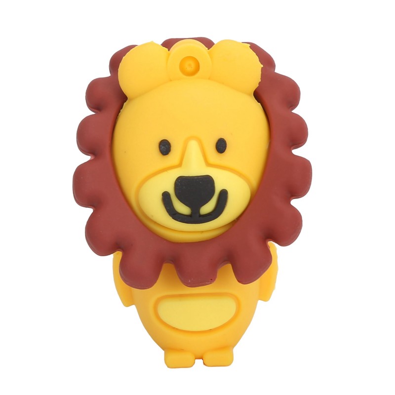 U Disk USB2.0 3 Dimensional Cute Lovely Lion Shape Data