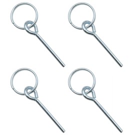 sunnates Tent Pole Rings 4 PCS Tent Pole Pins Tent Ring Replacement Tent Fittings for Outdoor Camping Excursions Tent Pole Connectors