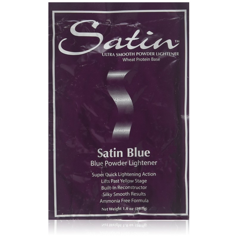 SATIN Satin Blue/bleach Powder Lightener 1 Oz Individual Pack