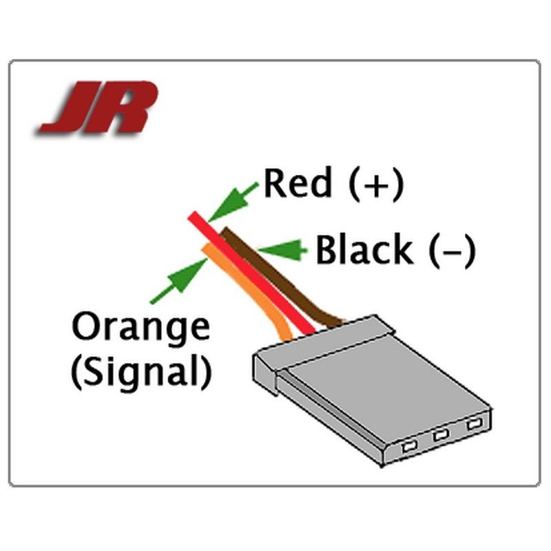 VUNIVERSUM Graupner Premium On/Off On/Off Servo Receiver Switch Cable JR