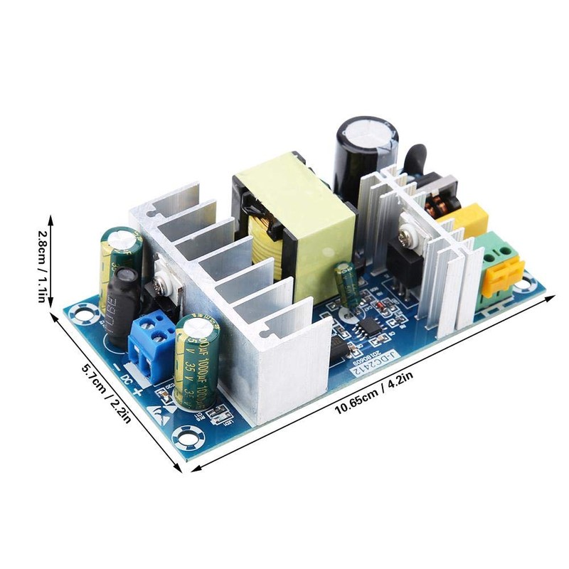 Vikye Fuente de alimentación conmutada, XK-2412-24 Módulo de alimentación CA/CC