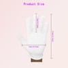 24 PCS (12 Pair) White Cotton Gloves -Suitable for Dry