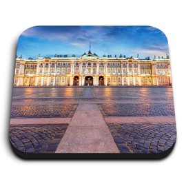 1 x Square MDF Fridge Magnet - Hermitage Museum St. Petersburg Russia 45322