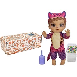 Baby Alive Rainbow Wildcats Doll, Tiger, Accessories, Drinks, Wets, Tiger Toy...