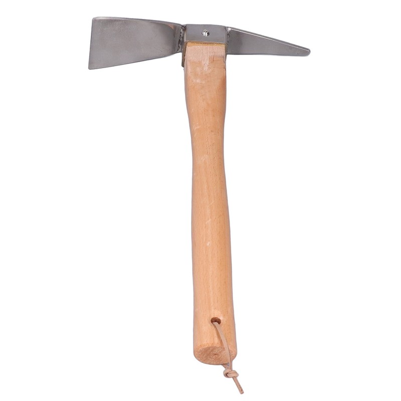 Pick Axe Simple Practical Fine Workmanship Stainless Steel Wood Material