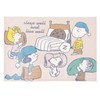 Nishikawa Snoopy Blanket, Half Size, 55.1 x 39.4 inches (140