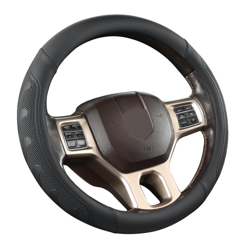GIANT PANDA Car Steering Wheel Cover for RAM 1500 2500
