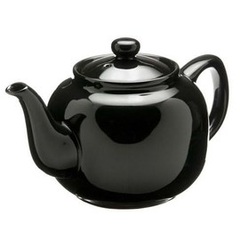 Old Amsterdam Windsor 6 Cup Ceramic Teapot Black