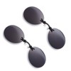 2 Pack Retro Round Clip On Nose glasses Matrix Morpheus