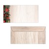 SIGEL DU442 Envelopes Christmas "Chalet Style", Gummed DIN Long, Pack