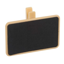 Unique Chalkboard Food Sign Clips, 2.5" x 2", Multicolor