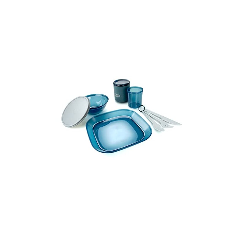 GSI Outdoors Infinity 75381 Crockery Set for 1 Person Blue