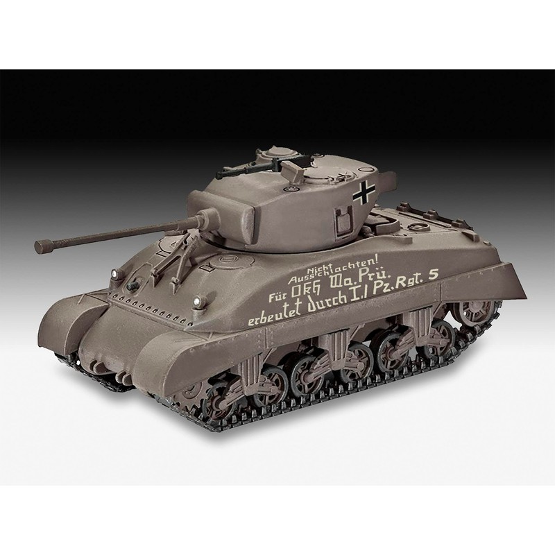 Revell Model Set 63290 Sherman Tank M4A1 1:72 Scale Unbuilt/Unpainted