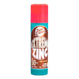 Sun Zapper Extreme Zinc Stick "Red Flash" SPF 50+ | Protector Solar Mineral en Stick Mineral a base de zinc color ROJO 15g |Alta protección solar UVA/