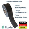 diconfa Rubber Strip Width 120 mm (12 cm) – Thickness