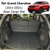 7DEEKEI for 2011-2021 Jeep Grand Cherokee Trunk Mat and Rear