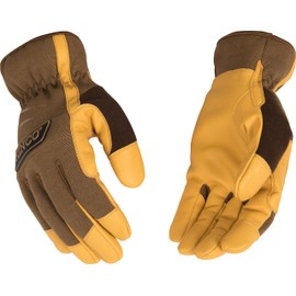 Kinco 2014 KincoPro Unisex Medium Brown Synthetic Leather Glove