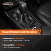 Transmission Shifter Bezel with Harness Compatible with 2014-2018 Jeep Cherokee