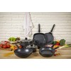 Kuhn Rikon"Easy Induction" Milk pan, 6.30", Black