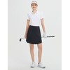 BALEAF Women's Golf Skirt Knee-Length Tennis Skirt Trouser Skirt with