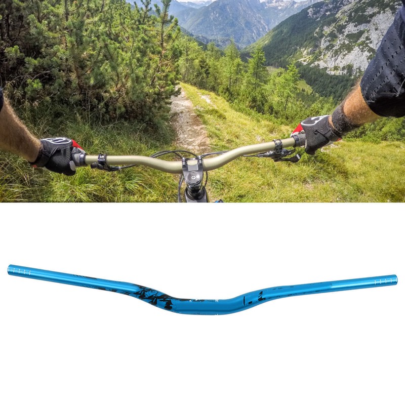 Wheel Track Handlebar Replacement Aluminum Alloy Bike Riser Bar 31.8mm