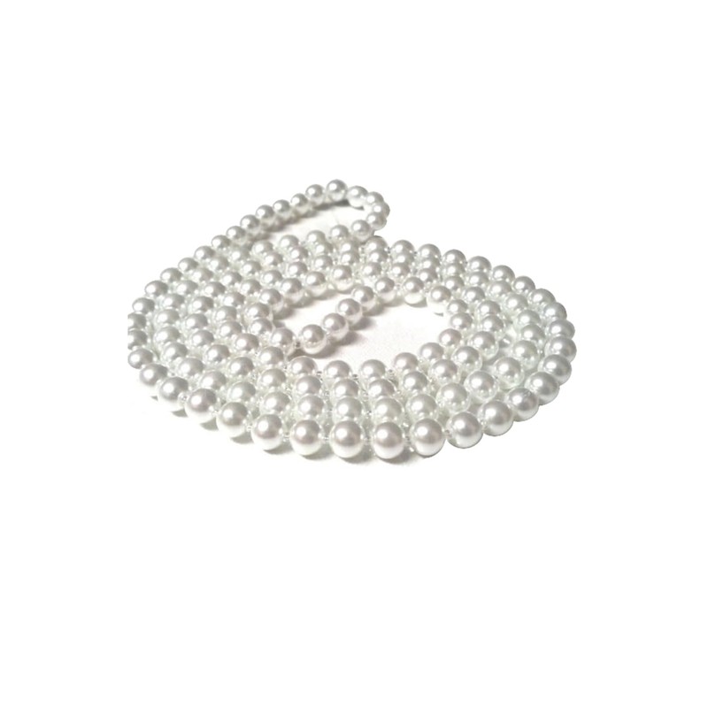 FNA Fashions Charleston Flapper Pearl Beads Necklace 1920s Fancy Dress
