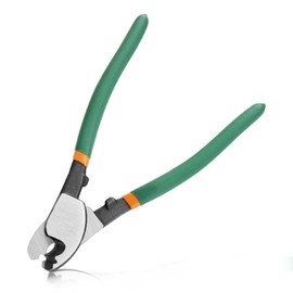 LEONTOOL Cable Cutters, 8-Inch High Leverage Cable Cutter Pliers, Heavy Duty Wire Cutters Electrical Multifunctional Wire Stripper Wire Rope Cutter for Aluminum, Copper, Communications Cable