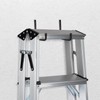 Maclean Set of 2 Wall Mounts for Tyres, Wheels, Ladders