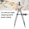 Spring Caliper Flat Leg Divider, Compass Divider Caliper Measuring Compass